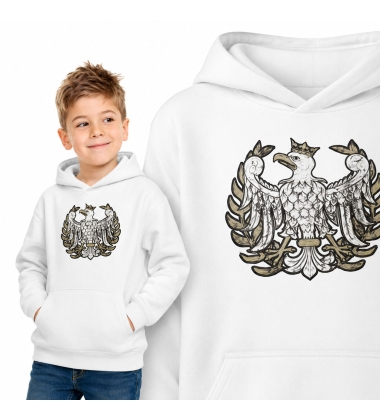 Bluza z kapturem dziecięca Patriotyczna WIELKA POLSKA 2